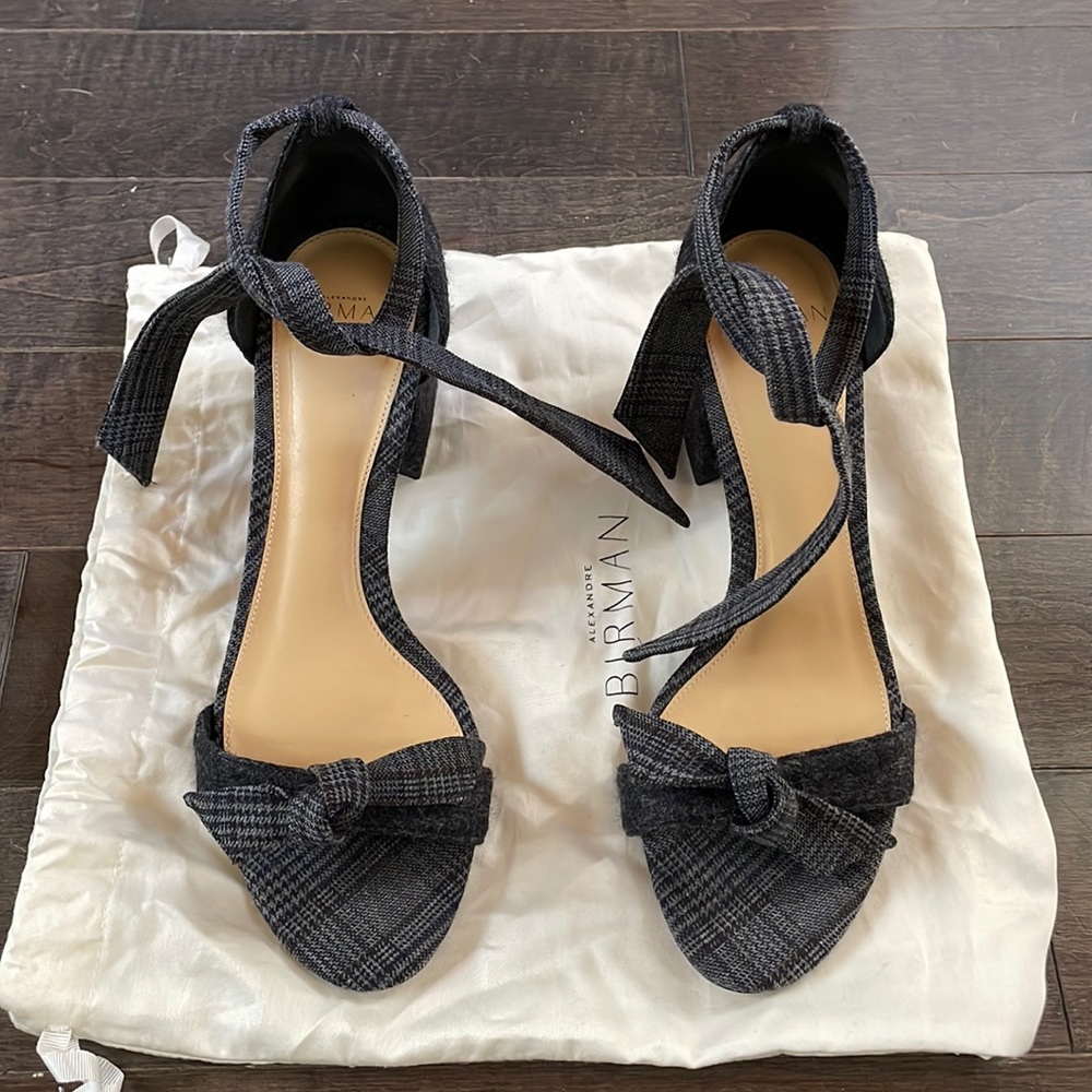 alexandre birman clarita 60 block heel size 37  (size 7) - Picture 2 of 15